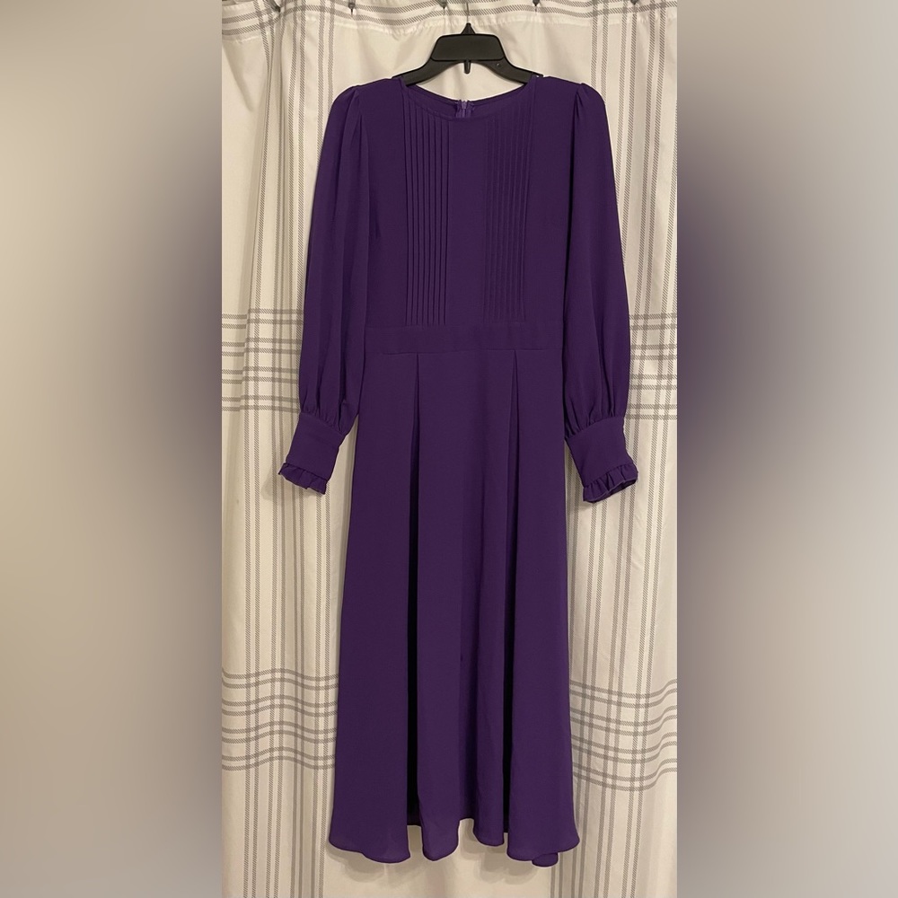 Modest beautiful dress.